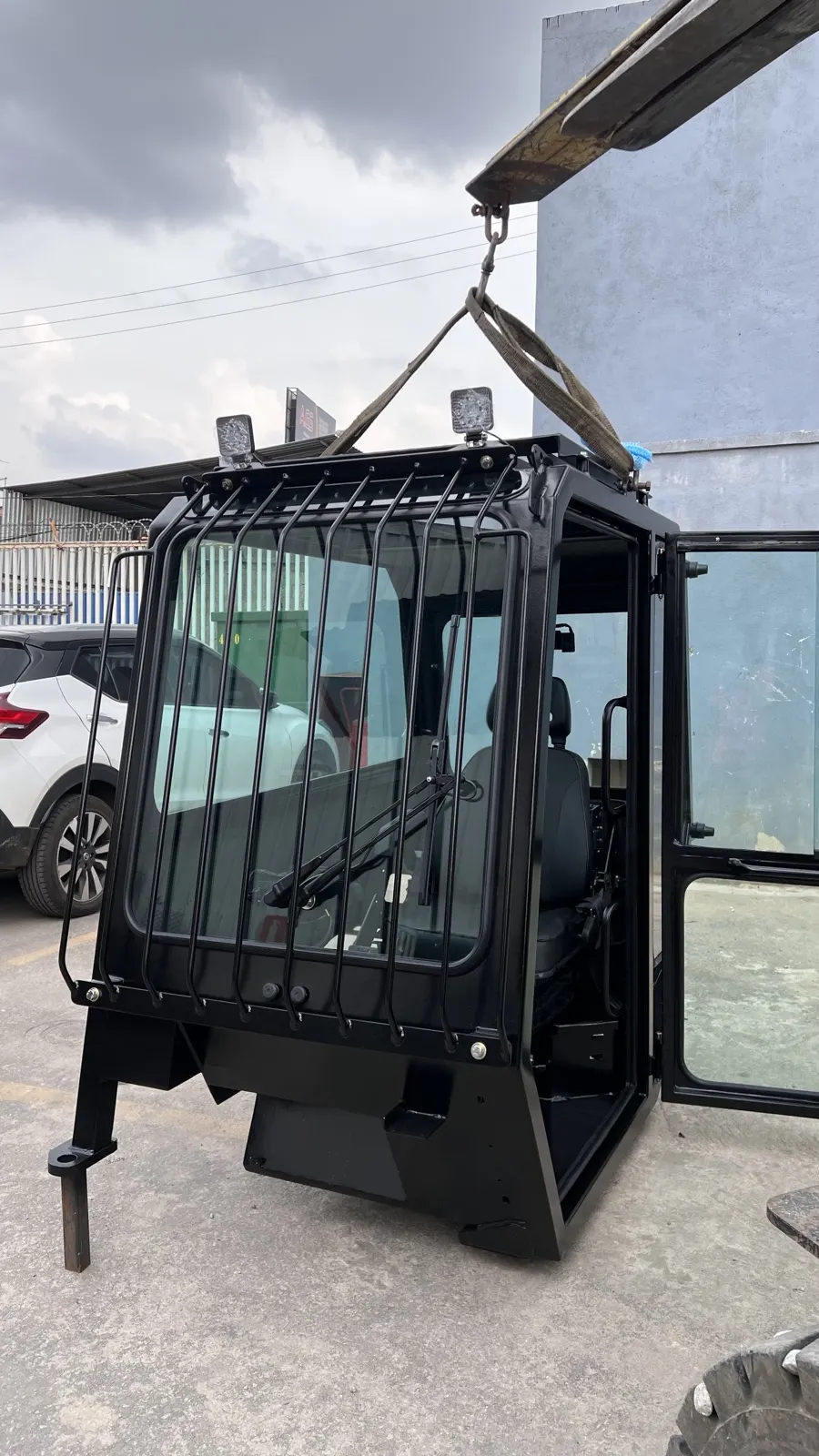 Cabine em manipulador