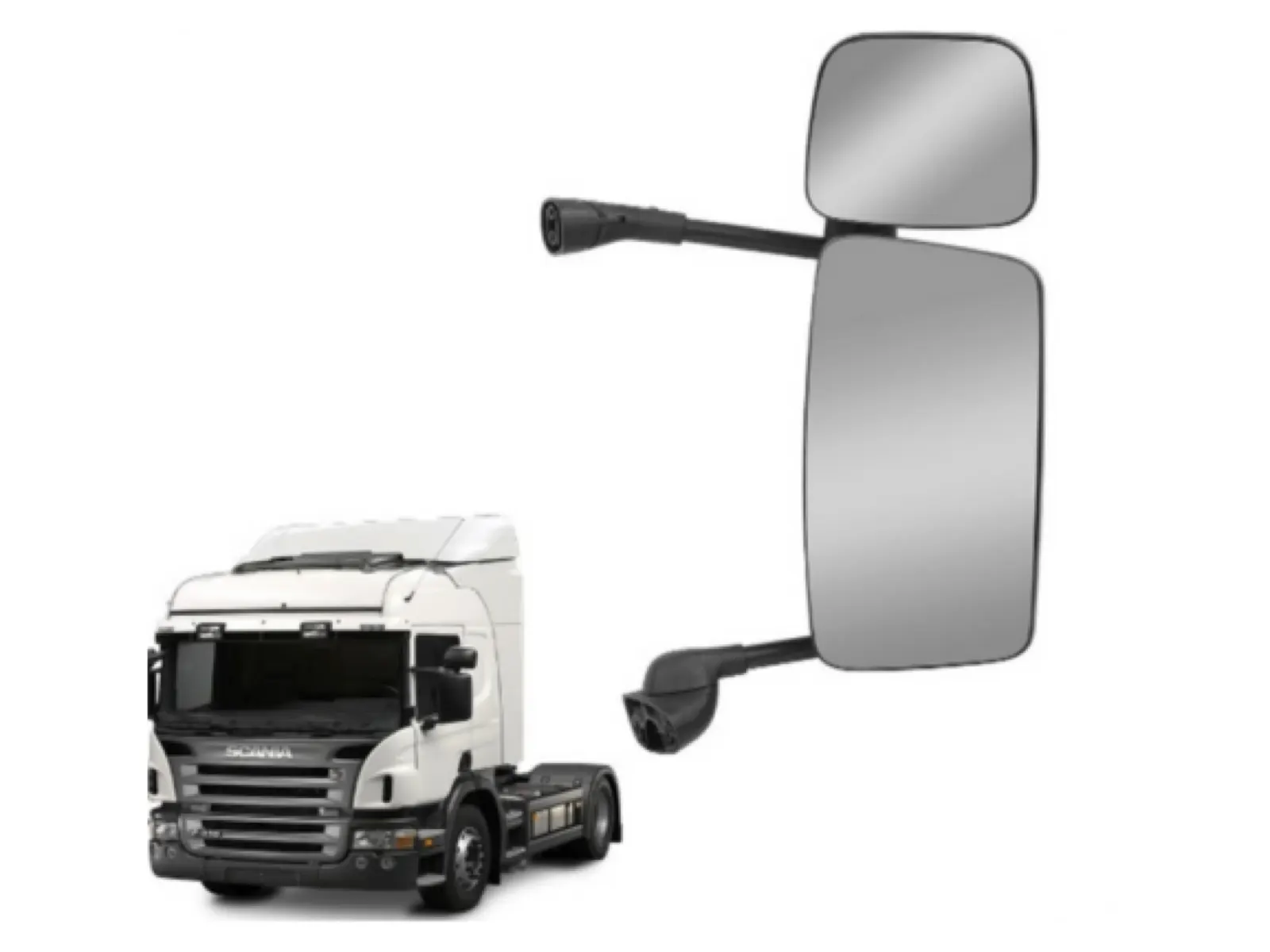 Retrovisor Original Completo Scania Serie P2008 A 2018 Ld